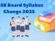 CBSE Board Syllabus Change 2025